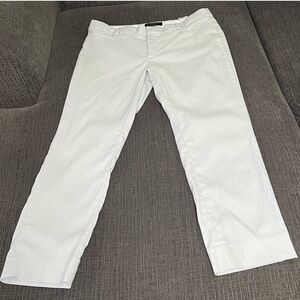 Banana Republic Light Blue Sloan Crop Pants